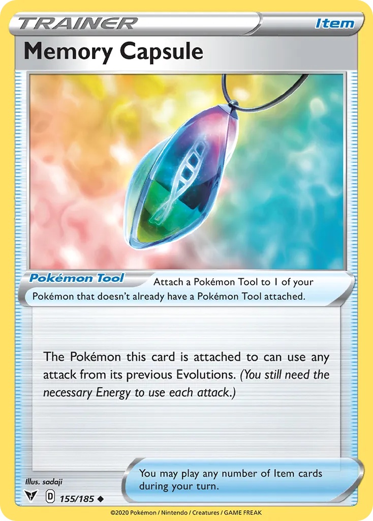 Memory Capsule — SWSH04: Vivid Voltage — Pokémon
