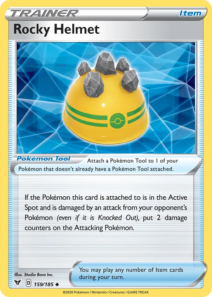 Rocky Helmet — SWSH04: Vivid Voltage — Pokémon