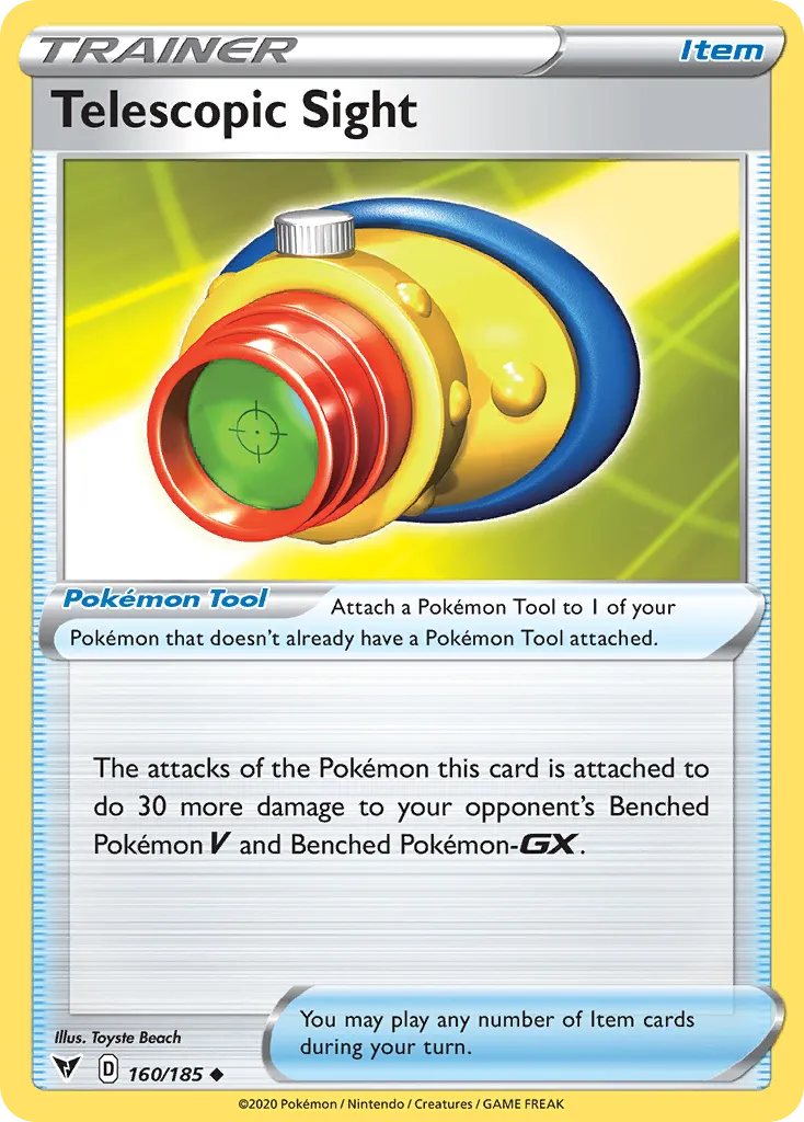 Telescopic Sight — SWSH04: Vivid Voltage — Pokémon