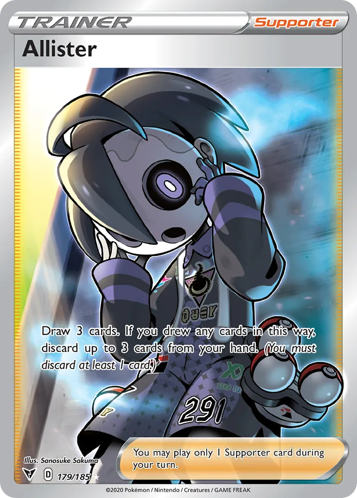 Allister — SWSH04: Vivid Voltage — Pokemon
