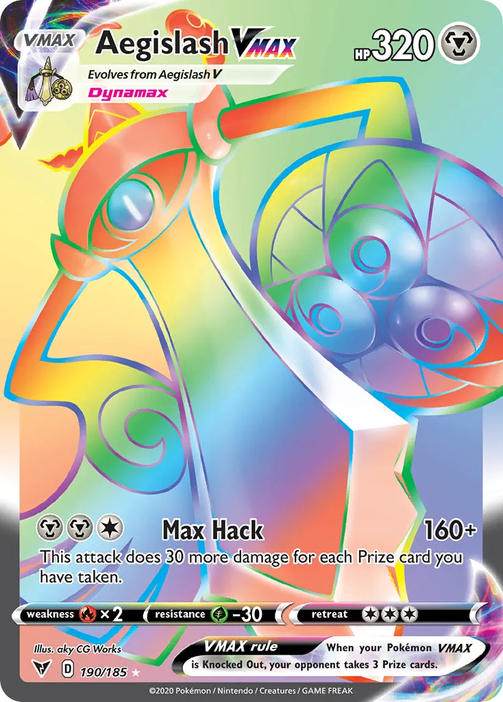 Aegislash VMAX — SWSH04: Vivid Voltage — Pokémon