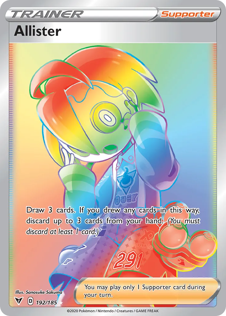 Allister — SWSH04: Vivid Voltage — Pokemon