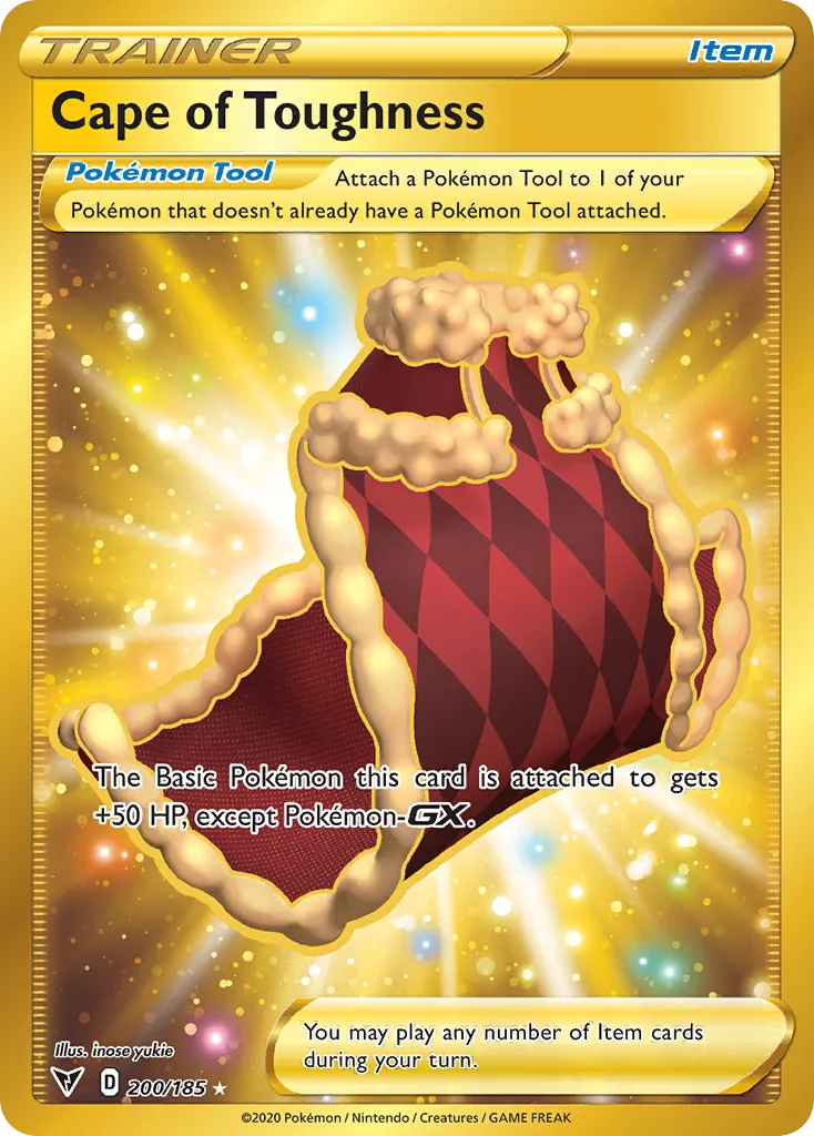 Cape of Toughness — SWSH04: Vivid Voltage — Pokemon