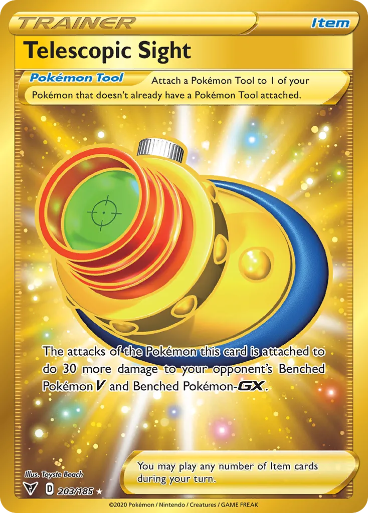 Telescopic Sight — SWSH04: Vivid Voltage — Pokémon