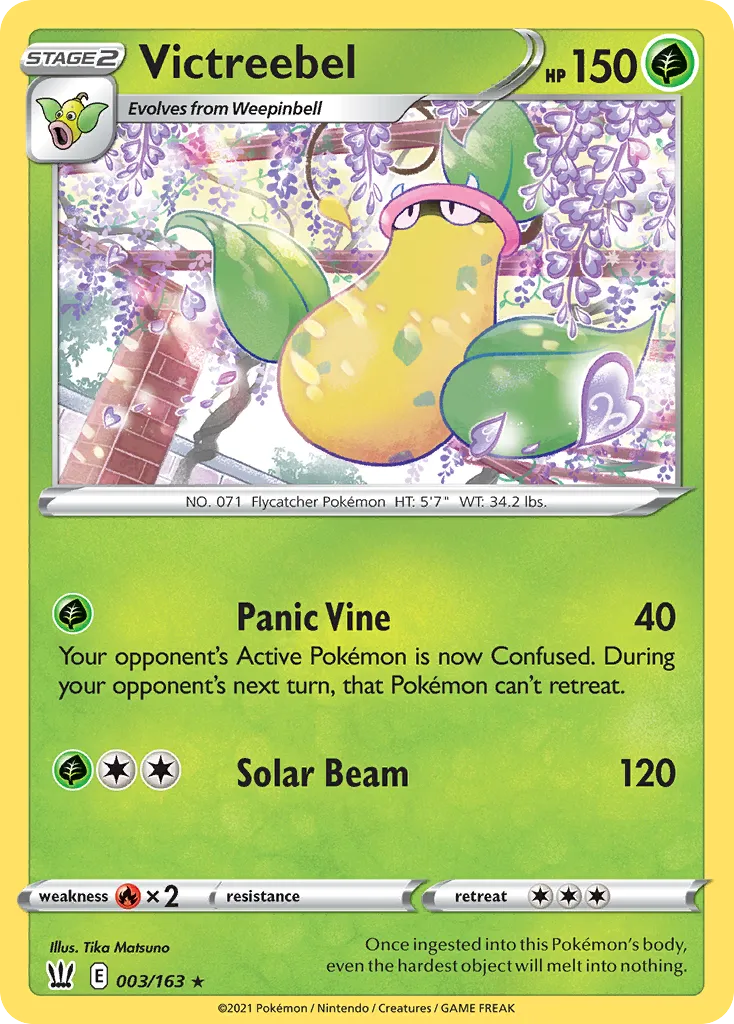 Victreebel — SWSH05: Battle Styles — Pokemon