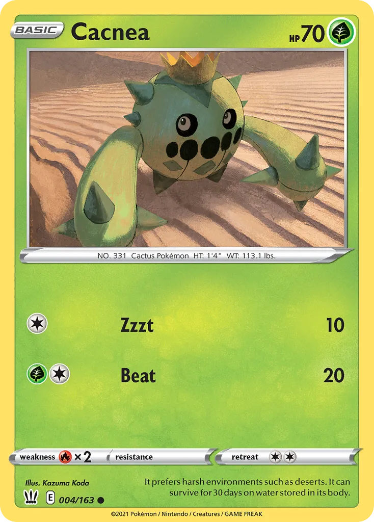 Cacnea — SWSH05: Battle Styles — Pokémon