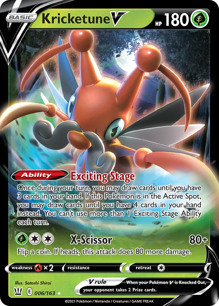 Kricketune V — SWSH05: Battle Styles — Pokémon