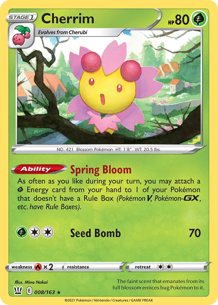 Cherrim — SWSH05: Battle Styles — Pokemon