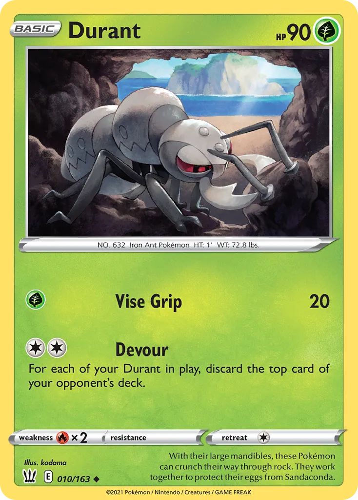Durant — SWSH05: Battle Styles — Pokémon