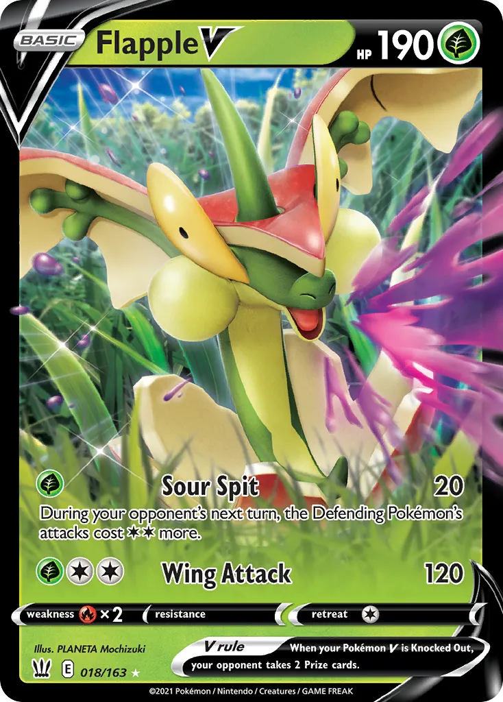 Flapple V — SWSH05: Battle Styles — Pokémon