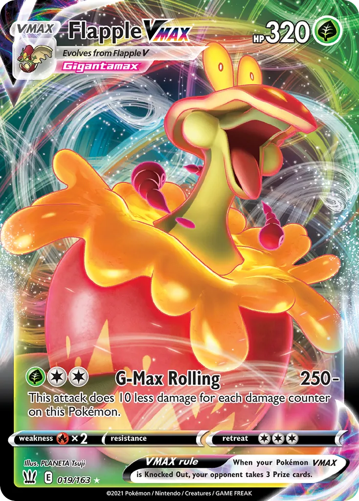 Flapple VMAX — SWSH05: Battle Styles — Pokémon