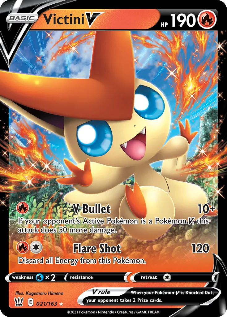 Victini V — SWSH05: Battle Styles — Pokemon