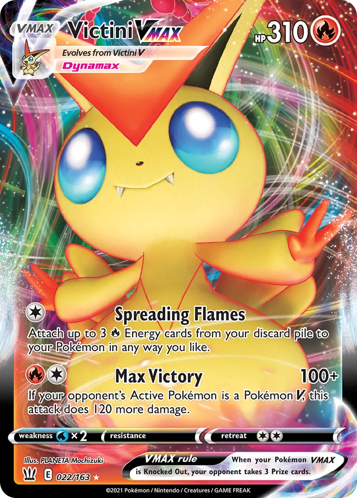 Victini VMAX — SWSH05: Battle Styles — Pokémon