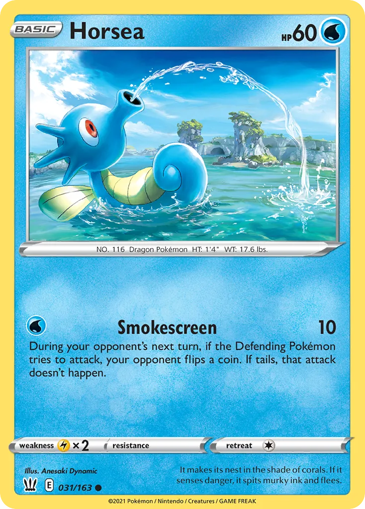 Horsea — SWSH05: Battle Styles — Pokemon