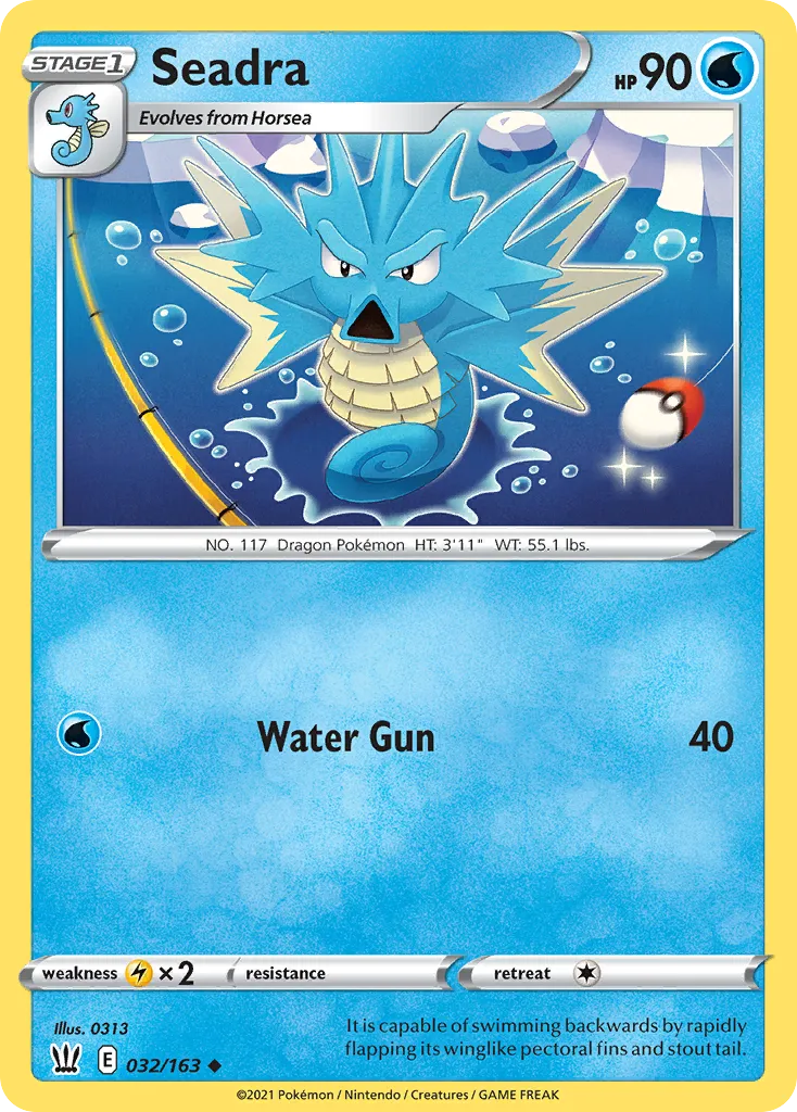 Seadra — SWSH05: Battle Styles — Pokémon