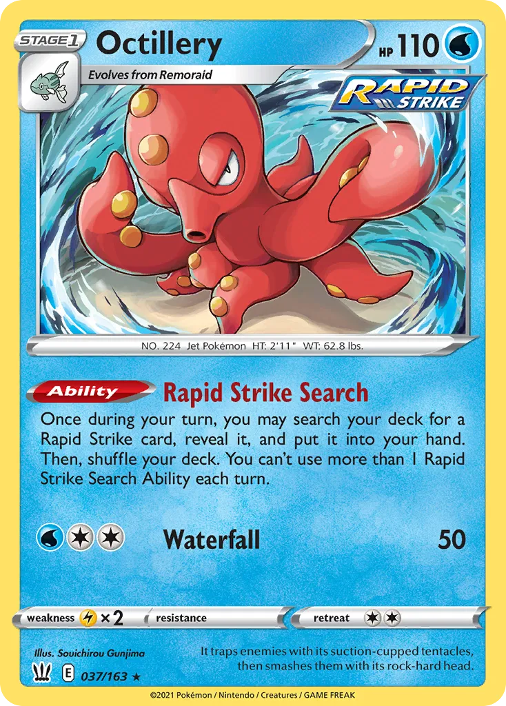 Octillery — SWSH05: Battle Styles — Pokémon