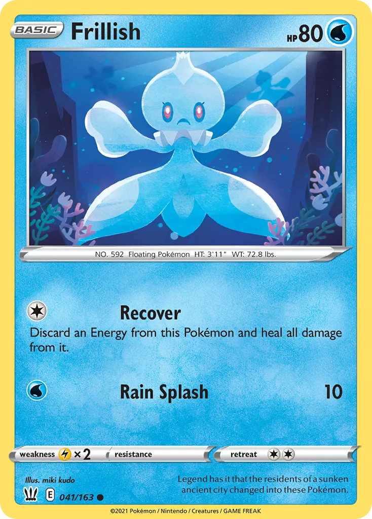 Frillish — SWSH05: Battle Styles — Pokémon