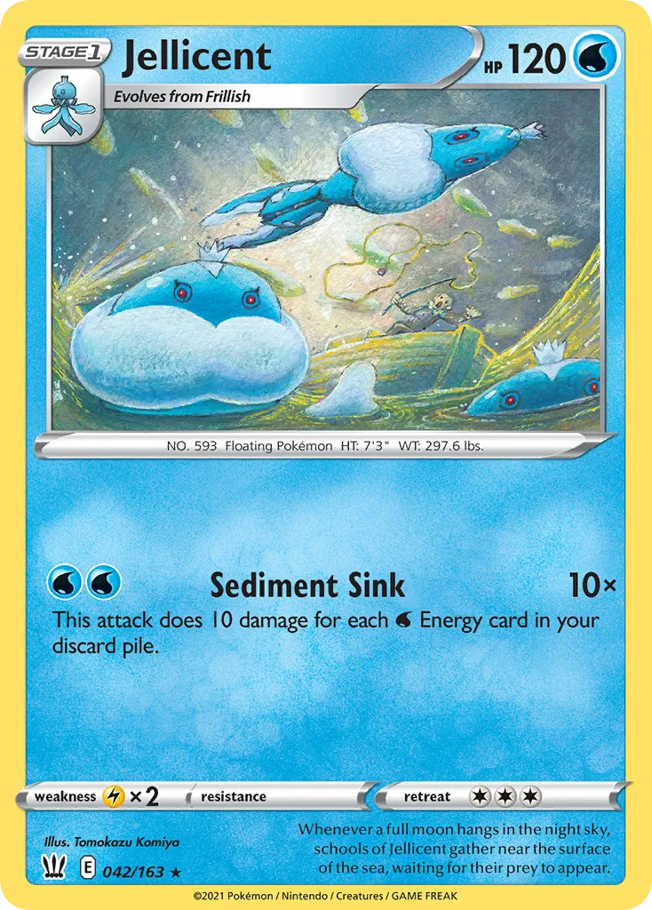 Jellicent — SWSH05: Battle Styles — Pokémon