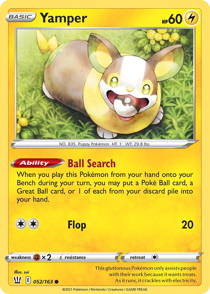 Yamper — SWSH05: Battle Styles — Pokémon
