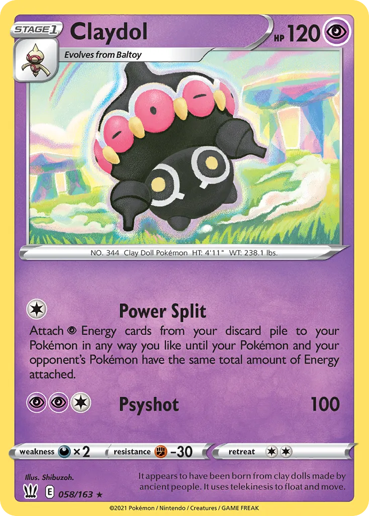 Claydol — SWSH05: Battle Styles — Pokémon