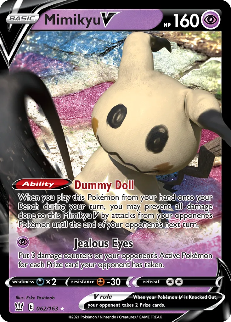 Mimikyu V — SWSH05: Battle Styles — Pokémon