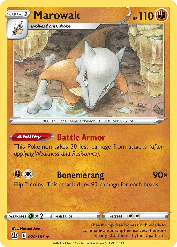 Marowak — SWSH05: Battle Styles — Pokémon