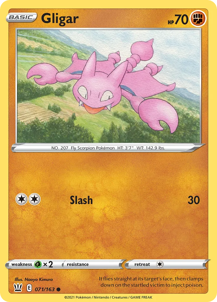Gligar — SWSH05: Battle Styles — Pokémon