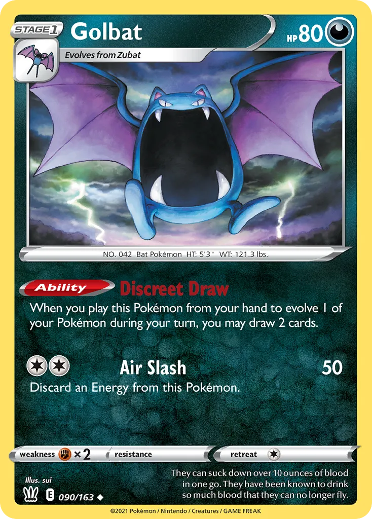 Golbat — SWSH05: Battle Styles — Pokémon