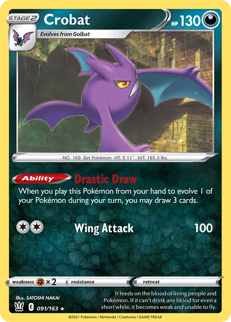 Crobat — SWSH05: Battle Styles — Pokemon