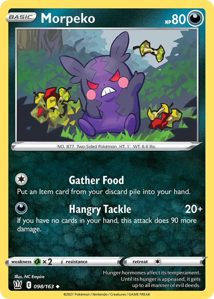 Morpeko — SWSH05: Battle Styles — Pokémon