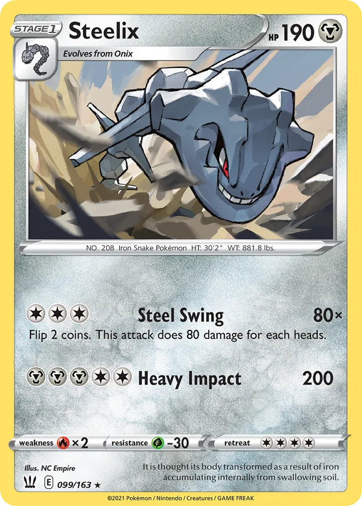 Steelix — SWSH05: Battle Styles — Pokémon