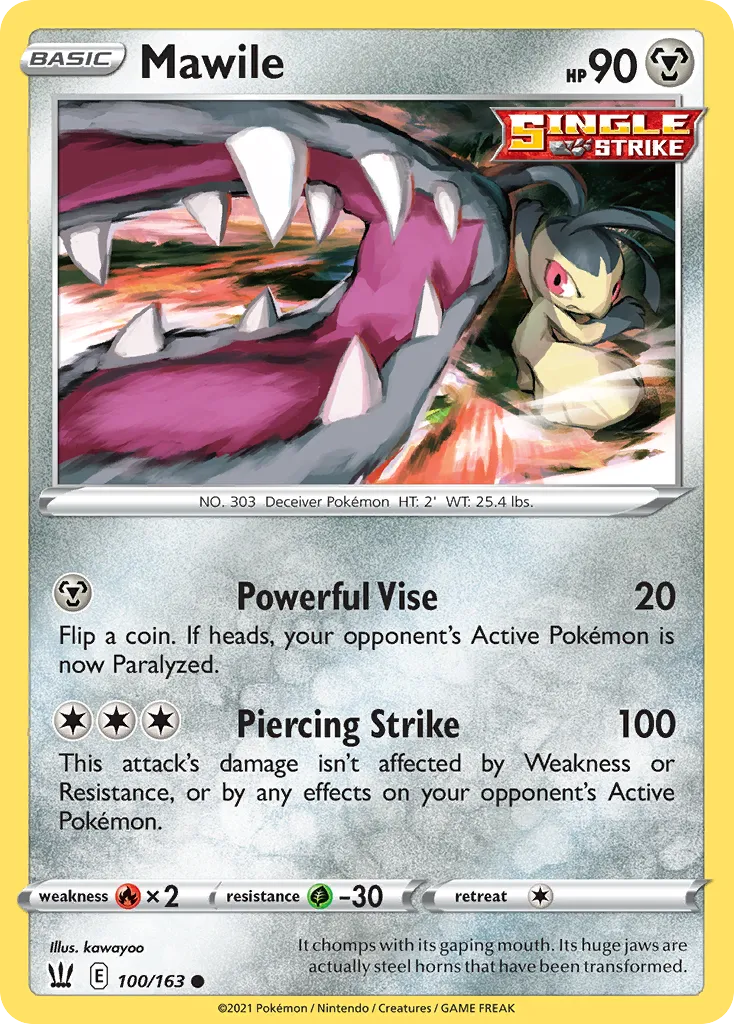 Mawile — SWSH05: Battle Styles — Pokémon
