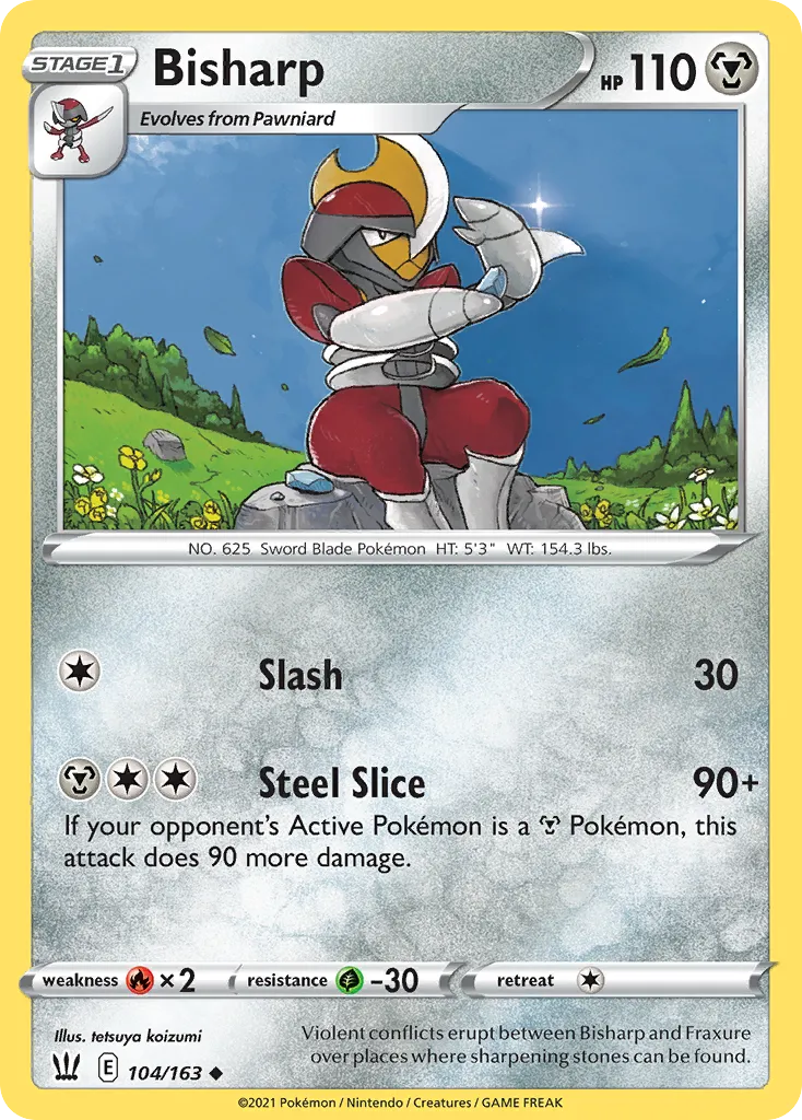 Bisharp — SWSH05: Battle Styles — Pokémon