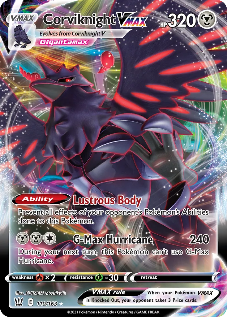 Corviknight VMAX — SWSH05: Battle Styles — Pokémon