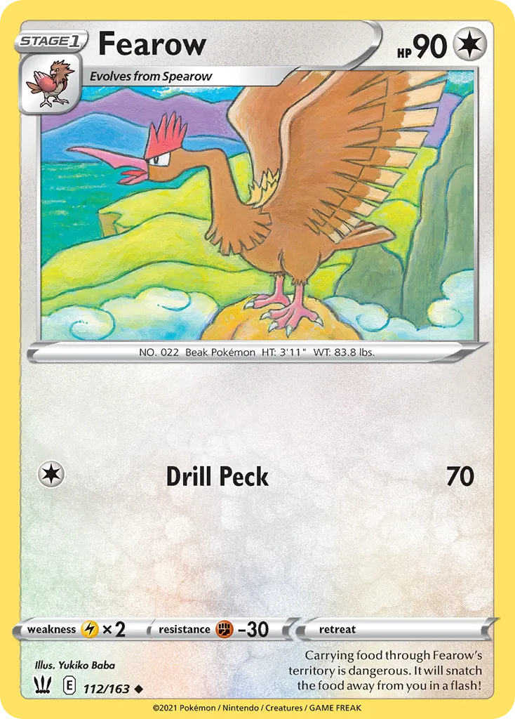 Fearow — SWSH05: Battle Styles — Pokemon
