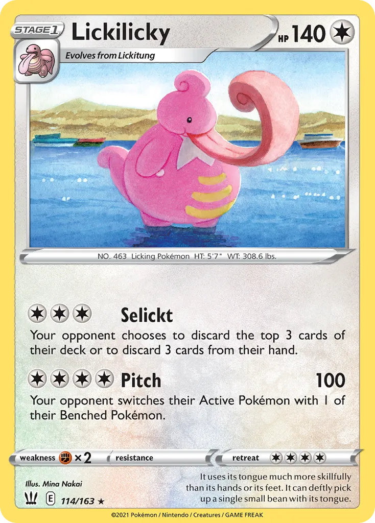 Lickilicky — SWSH05: Battle Styles — Pokemon