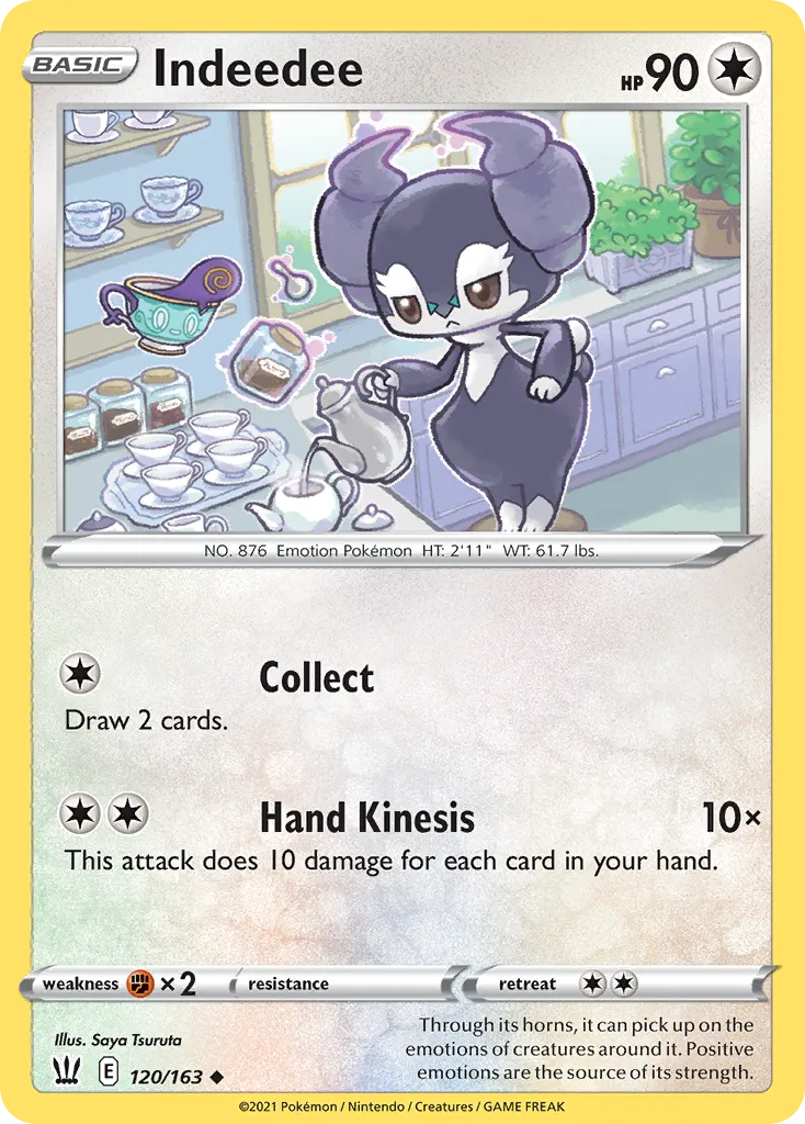 Indeedee — SWSH05: Battle Styles — Pokémon