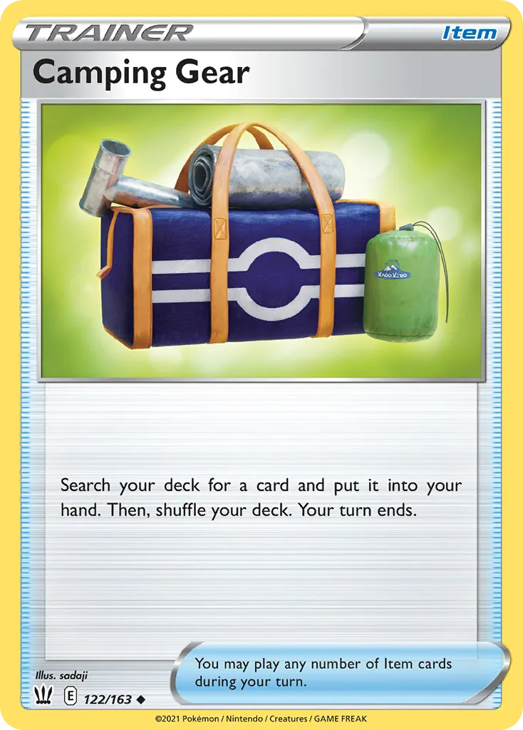 Camping Gear — SWSH05: Battle Styles — Pokémon