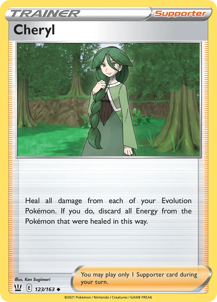 Cheryl — SWSH05: Battle Styles — Pokémon