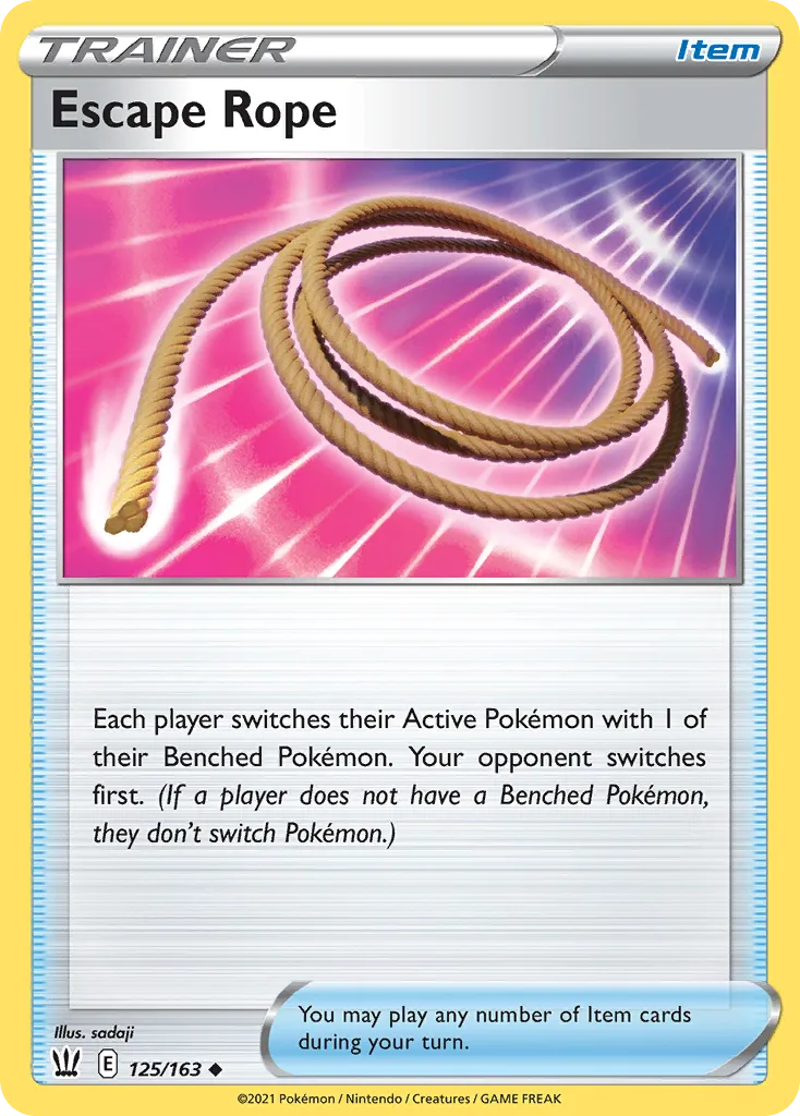Escape Rope — SWSH05: Battle Styles — Pokémon