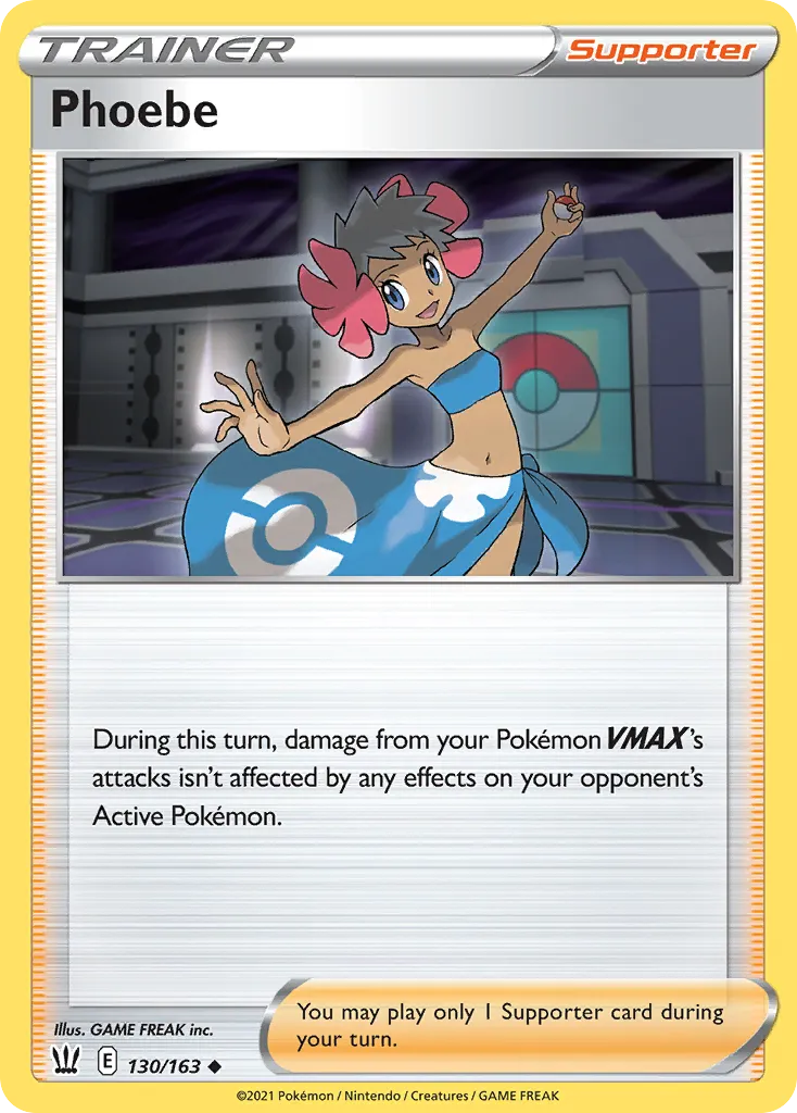 Phoebe — SWSH05: Battle Styles — Pokémon