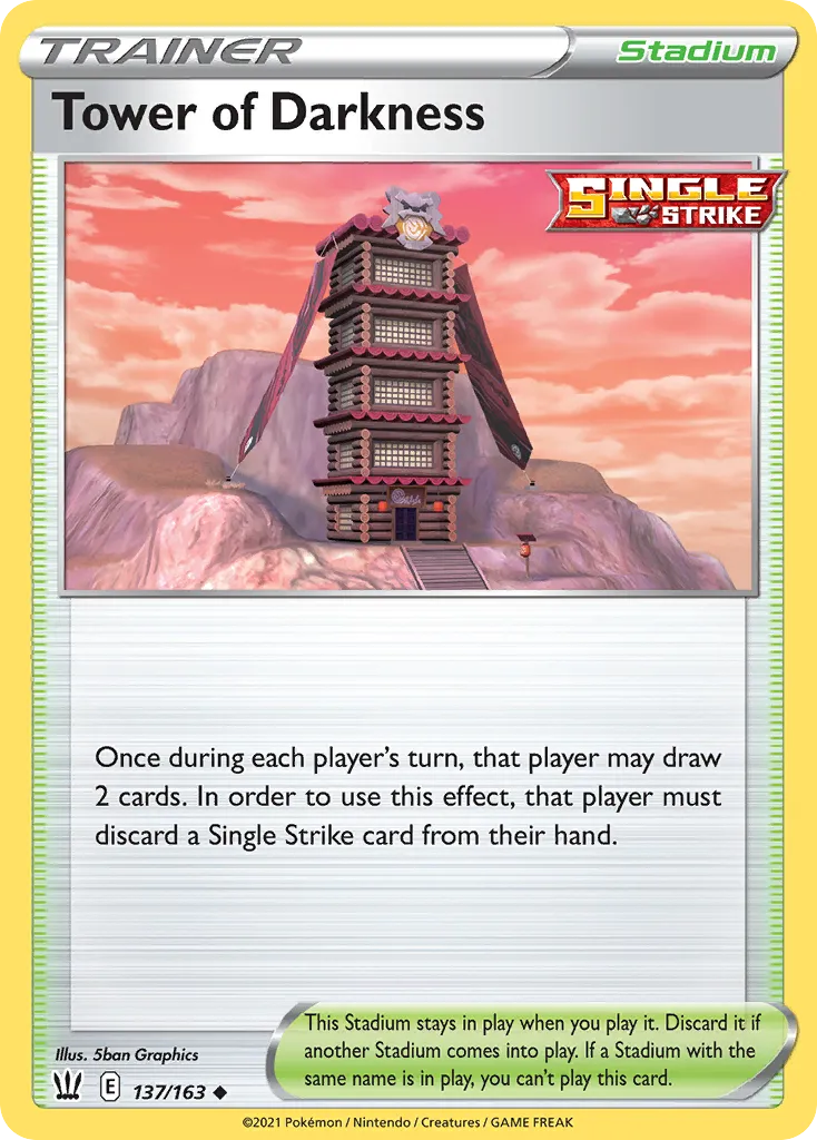 Tour des Ténèbres — SWSH05: Battle Styles — Pokémon