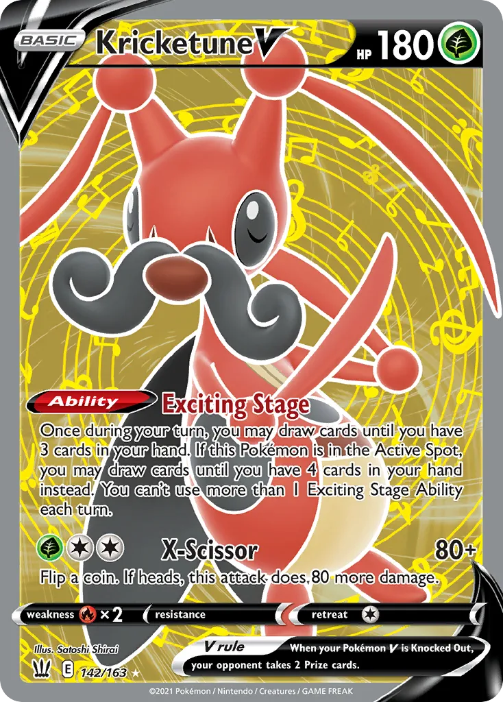 Kricketune V — SWSH05: Battle Styles — Pokémon