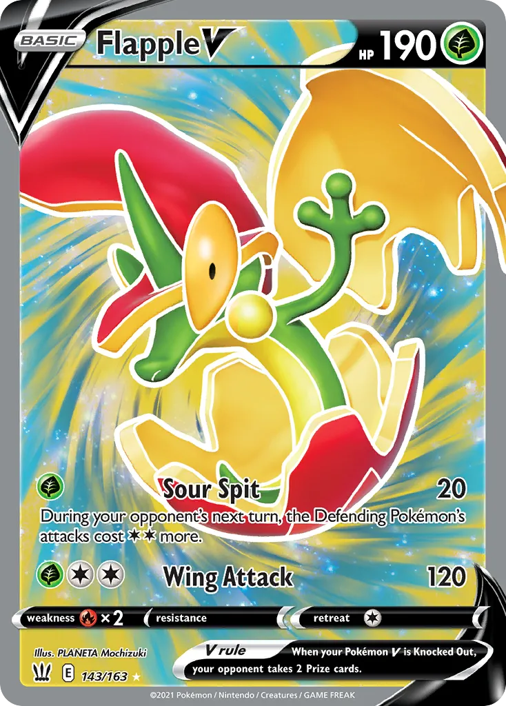 Flapple V — SWSH05: Battle Styles — Pokémon