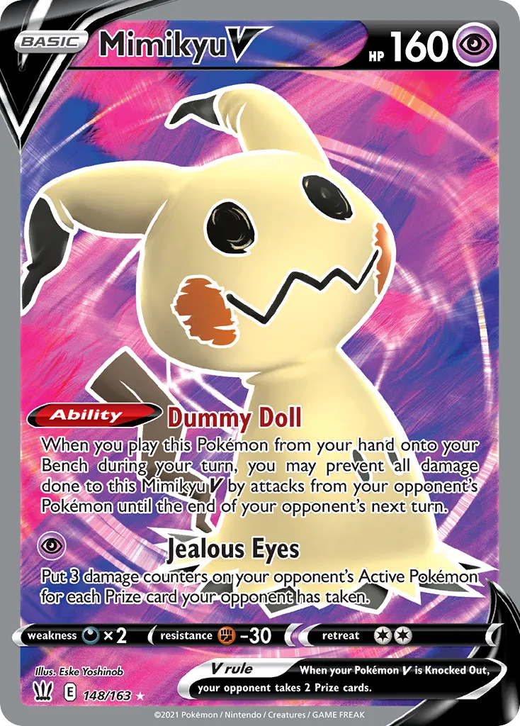 Mimikyu V — SWSH05: Battle Styles — Pokémon