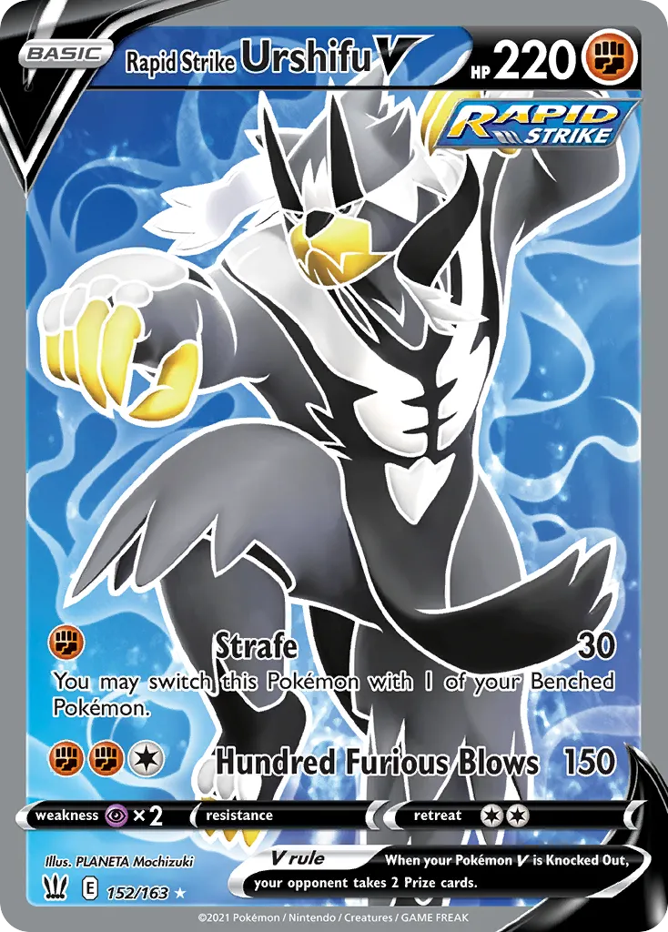 Rapid Strike Urshifu V — SWSH05: Battle Styles — Pokemon