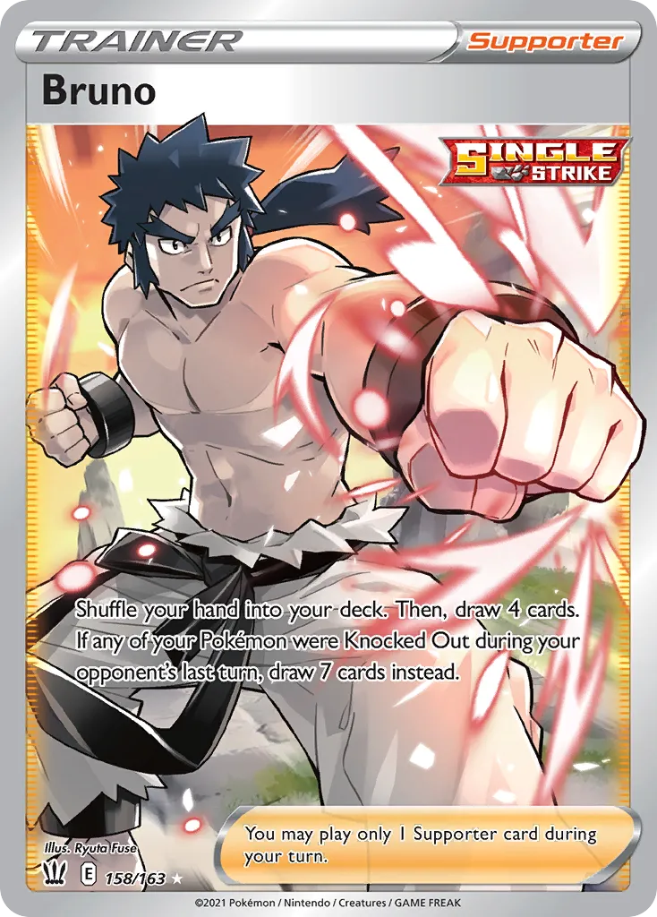Bruno — SWSH05: Battle Styles — Pokemon
