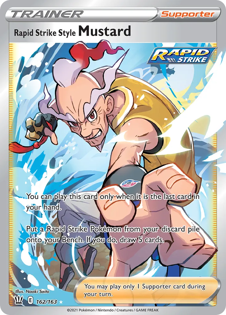 Rapid Strike Style Mustard — SWSH05: Battle Styles — Pokemon