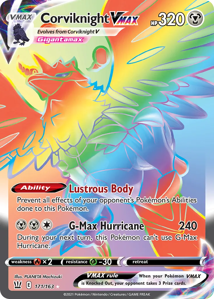 Corviknight VMAX — SWSH05: Battle Styles — Pokémon