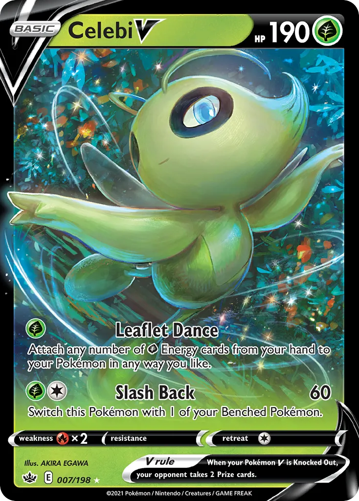 Celebi V — SWSH06: Chilling Reign — Pokémon